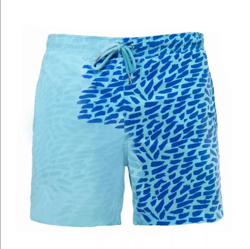 Color Beach Shorts Summer Men Swimming Trunks Swimwear
