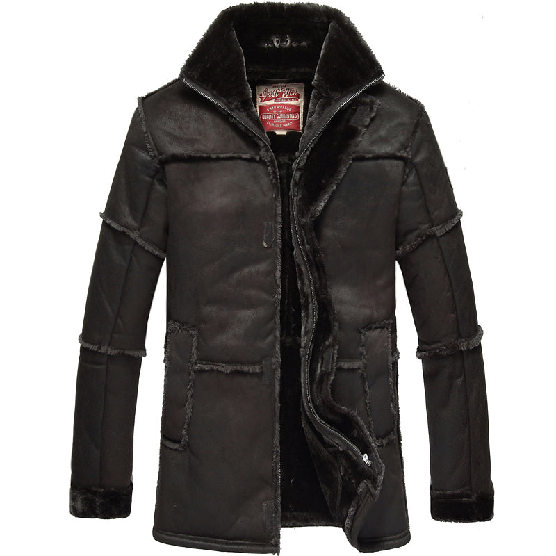 Leather Jacket One Coat For Men