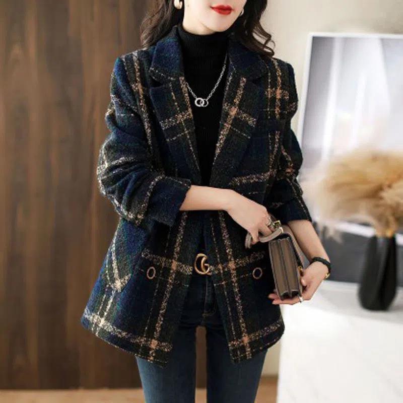 Coat Fashion Slimming Wool Female Suit