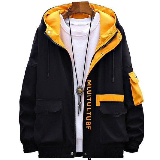 Men's Jackets Thickened Casual Coats Hooded Tops