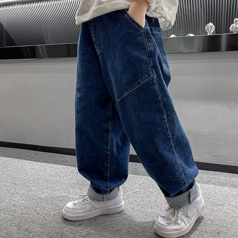 Boys Autumn Jeans Children's Clothing Casual