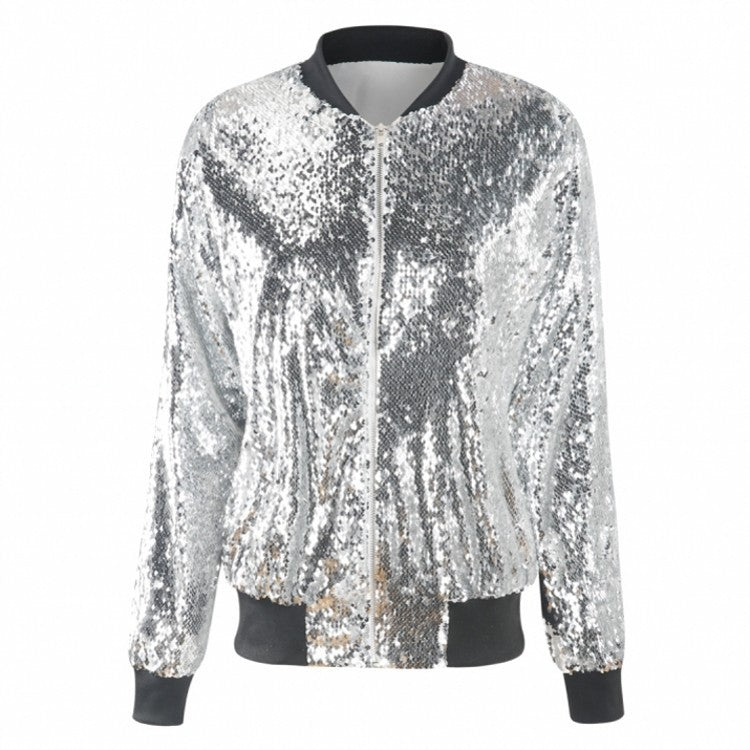 Casual Women's  Sequined Jacket