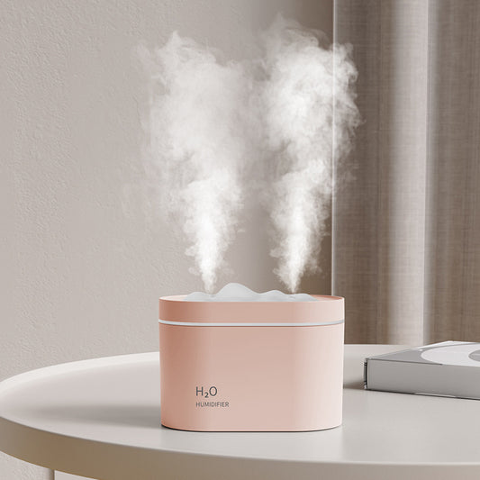 USB Dual Spray Humidifier For Home Office