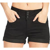 Maxime Waist-tight Denim Elastic Hot Pants Women