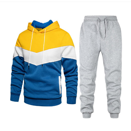 Men's Sports Sweater Trousers Two-piece Set