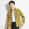 Maxime Casual Plaid Long Sleeved Shirt