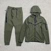 Men's Casual Hooded Sweater Set