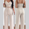 Maxime Suspenders Two-piece Suit Women