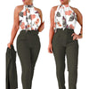 Maxime Floral Vest Suit