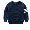 Boy's long sleeve round neck