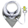 Bib with Pacifier Clip