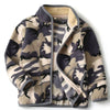 Printed Coats Kids Zipper