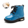 Leather Waterproof Boots Kids Snow Boots