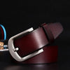 Leather Men's Belt Wide