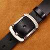 Leather Men's Belt Wide