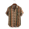 Maxime Stripe Short Sleeve Beach Shirt