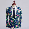 Men's Printed Suit Jacket