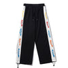 Men And Women Loose Straight-Waist Trousers