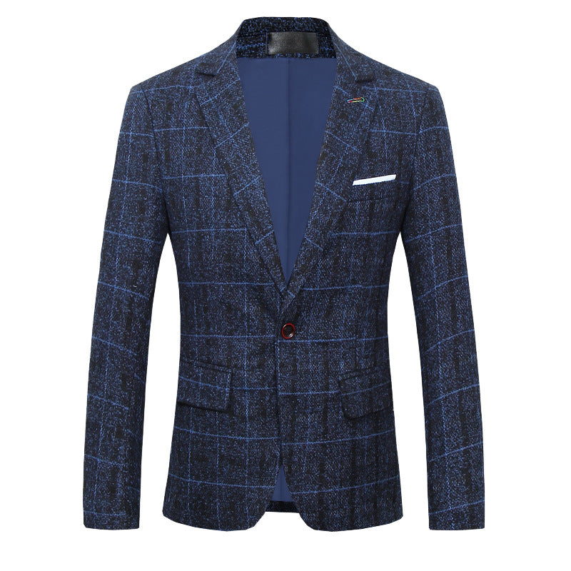 Maxime Slim-fitting Plaid Suits
