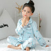 Big Children's Thin Cotton Pajamas Set