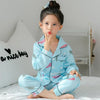 Big Children's Thin Cotton Pajamas Set