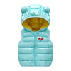 Boys Girls Sleeveless Waistcoat Kids Outerwear Vests Children Hooded Jackets