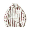 Maxime Loose striped shirt men