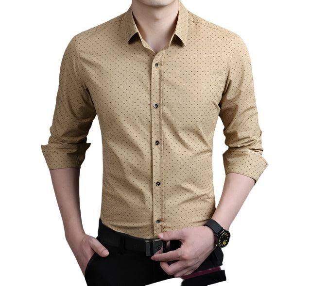 Male Shirt Long-Sleeves Tops - MAXIME