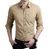 Male Shirt Long-Sleeves Tops