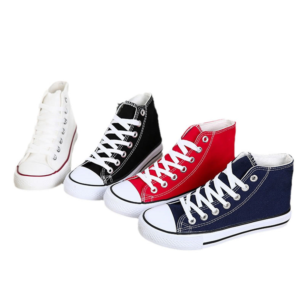 Women's High-top Color Tied Shoes