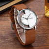 Trendy retro semicircular watch