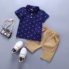 Boy suit  short sleeve spring summer