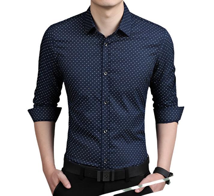 Male Shirt Long-Sleeves Tops - MAXIME