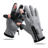 Maxime Opened-Finger Gloves Touchscreen Unisex Waterproof Windproof Warm Winter