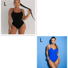 Triangle One-piece Swimsuit Womens Clothing