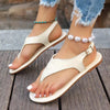 Sandals For Women New Buckle Flat Shoes