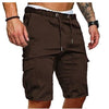 Tight Elastic Pants Men's Cropped Shorts Pants