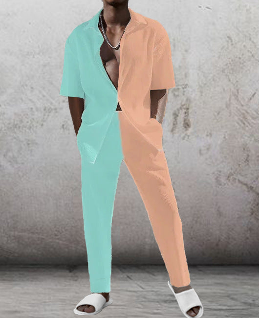 MAXIME 3D Printed Shirt And Trousers Suit