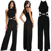 Maxime Casual stitching long-sleeved jumpsuit