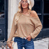 Maxime Color Knitted Loose Top