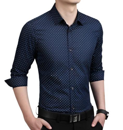 Male Shirt Long-Sleeves Tops - MAXIME