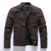 Maxime Men Pu Leather Jackets Coats