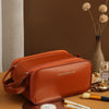 Portable Pu Leather Storage Bag For Skin Care Products