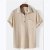 Loose Lapel Men's Shirt