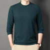 Thin Round Neck Long Sleeve Men's Top