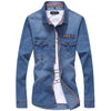 Maxime Denim Shirt Large Men