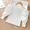 Girls Western Style Long Sleeved T Shirt