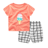 T-shirt Baby Girl Casual Clothing Sets