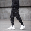 Hot Sale Men Black Hip Hop Cargo Pants