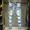 Maxime Light Blue Ripped Jeans